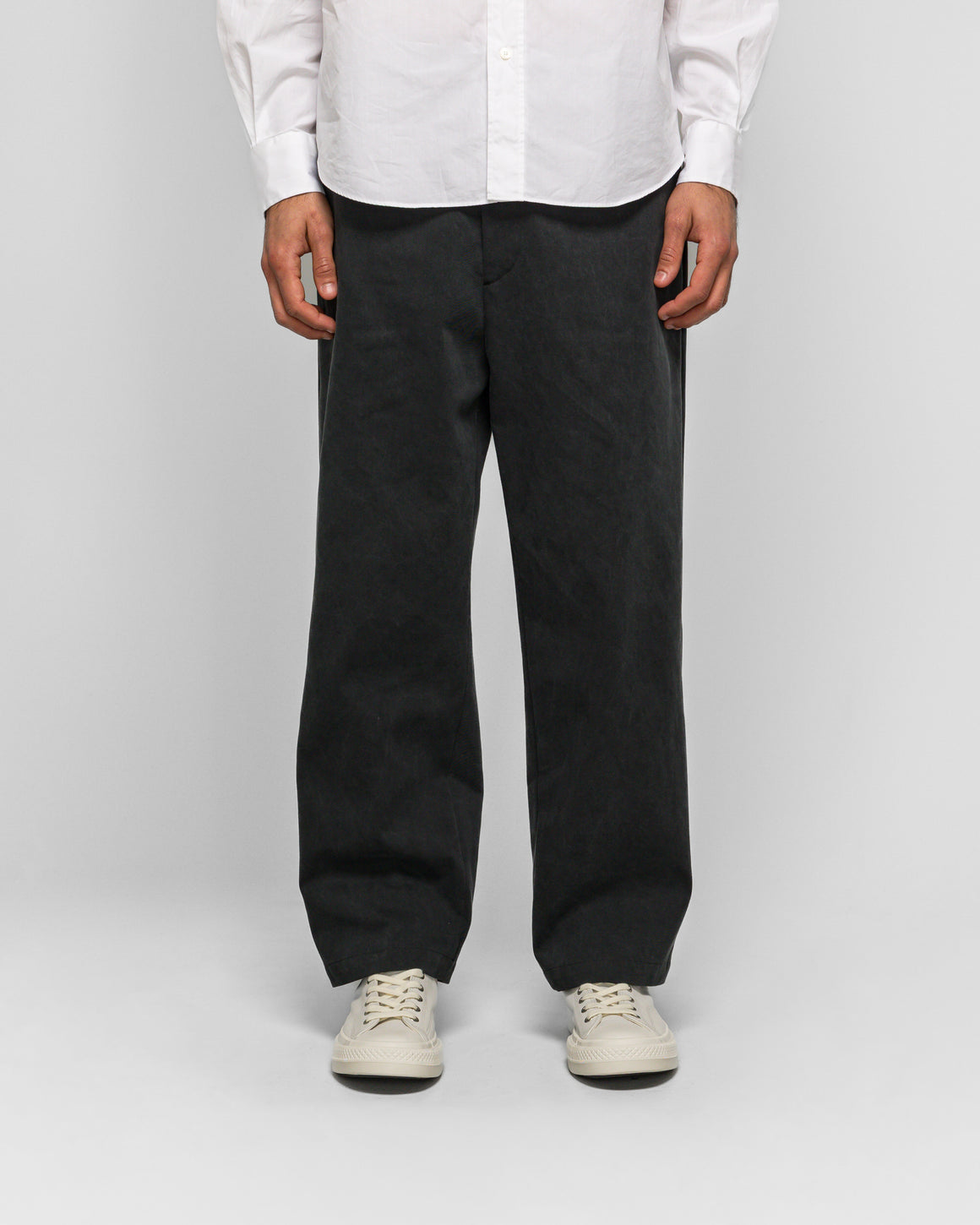A.PRESSE - Type.3 Chino Trousers - Black - UP THERE