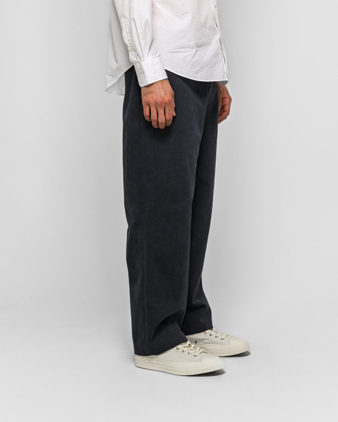 A.PRESSE - Type.3 Chino Trousers - Navy - UP THERE