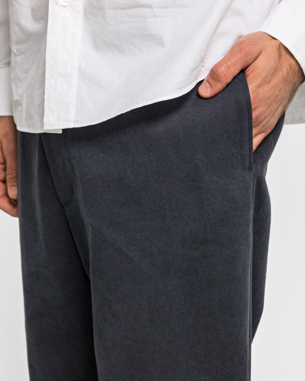 A.PRESSE - Type.3 Chino Trousers - Navy - UP THERE