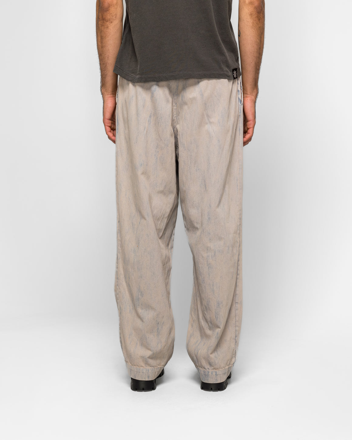 A.PRESSE - Vintage Prisoner Denim Pants - Bleach - UP THERE