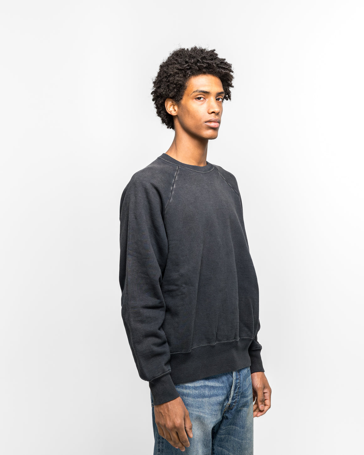 A.PRESSE - Vintage Sweatshirt - Black - UP THERE