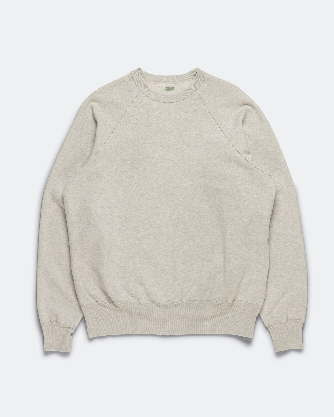A.PRESSE - Vintage Sweatshirt - Oatmeal - UP THERE