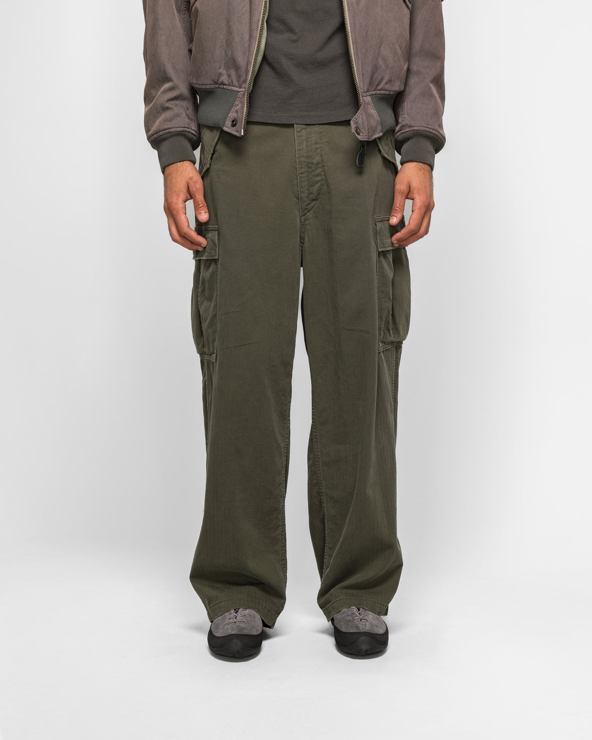 A.PRESSE - Vintage US Army M-51 Field Pants - Olive - UP THERE