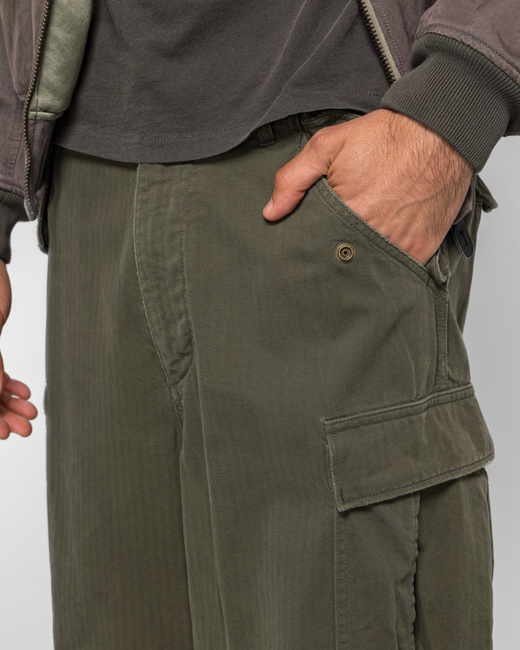 A.PRESSE - Vintage US Army M-51 Field Pants - Olive | UP THERE