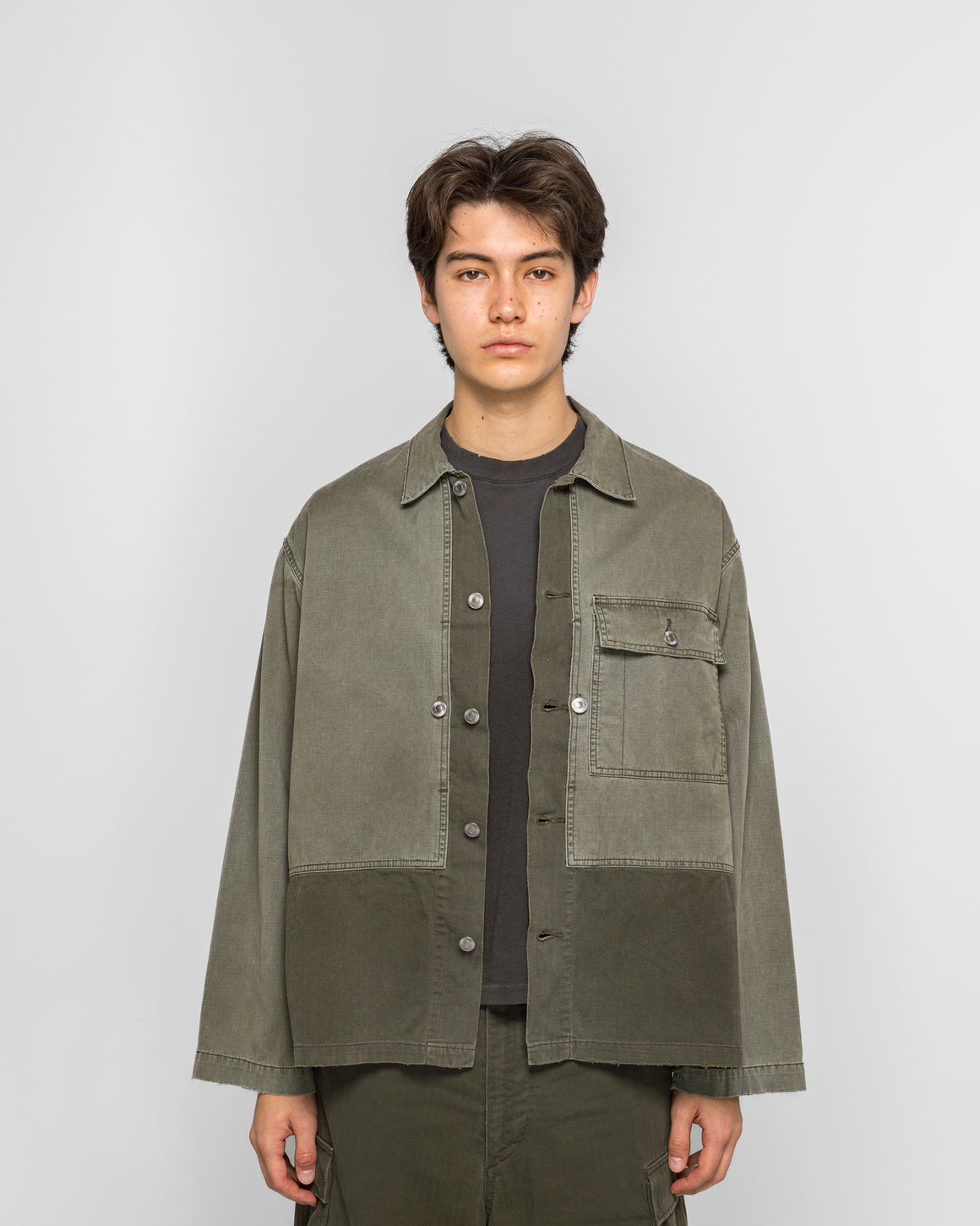 A.PRESSE - Vintage USMA HBT M-44 Jacket - Sage - UP THERE