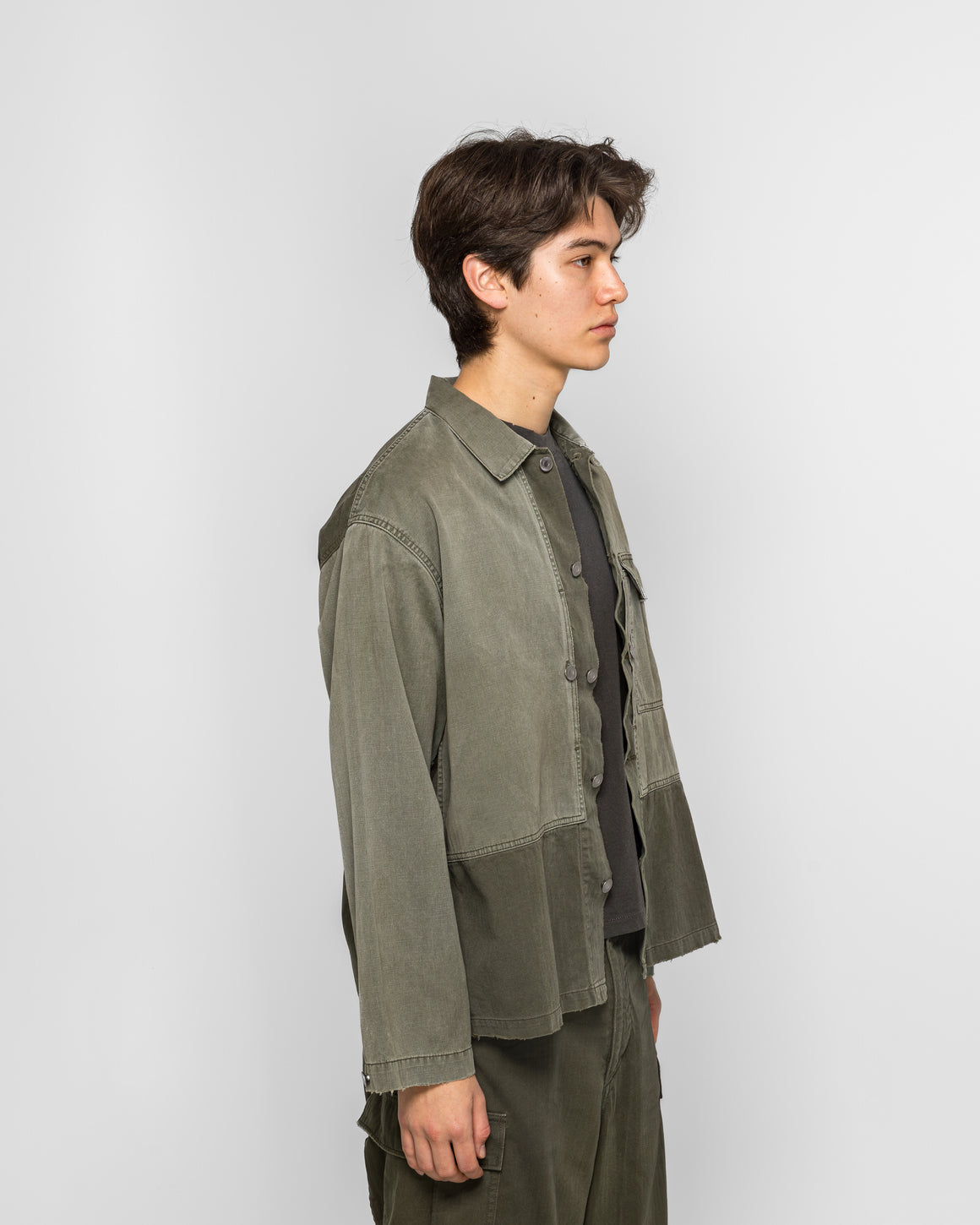 A.PRESSE - Vintage USMA HBT M-44 Jacket - Sage - UP THERE