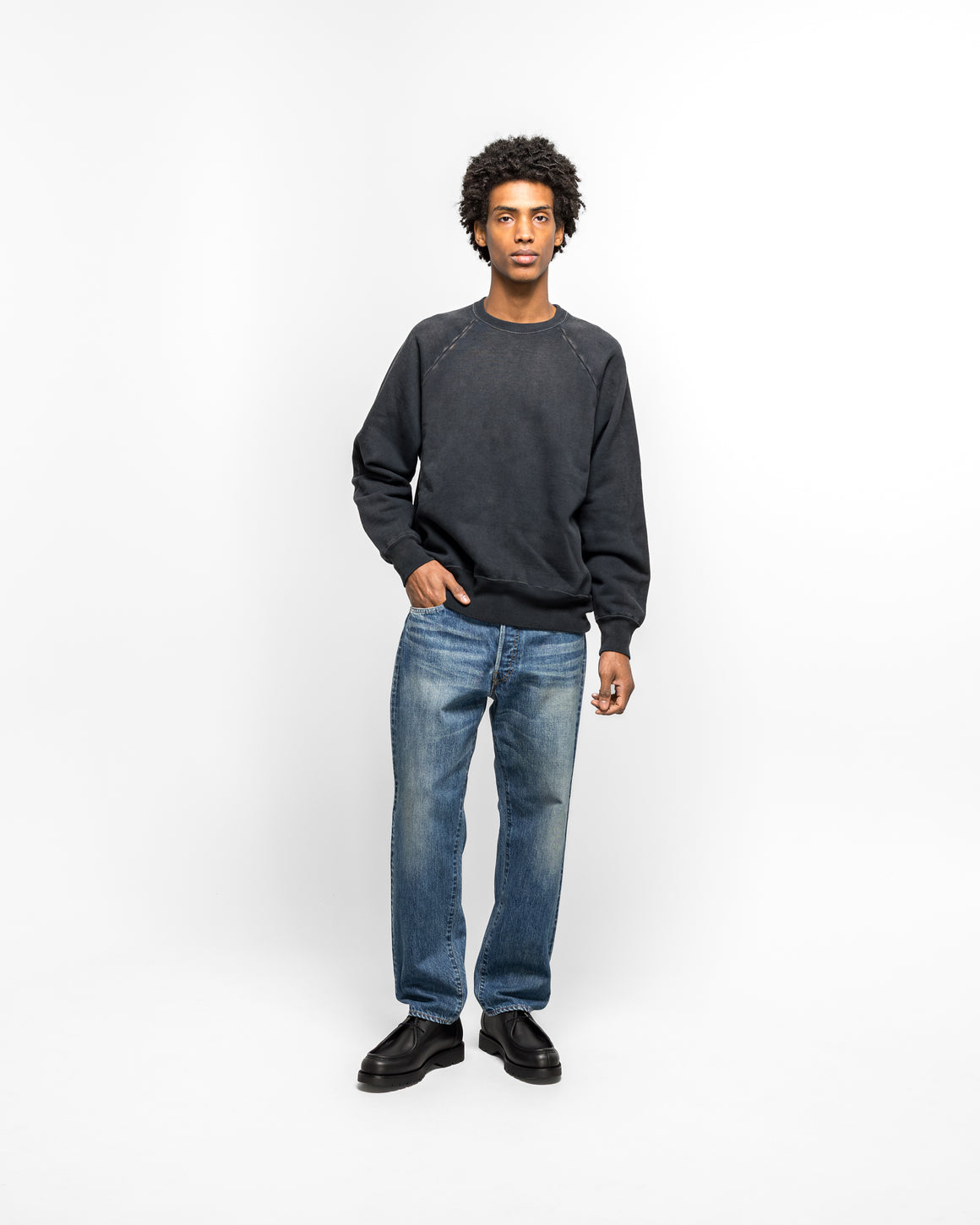 【美品】A.PRESSE Washed Denim Pants E BLEACH A.PRESSE / Washed Denim Pants E (Bleach) | twelve