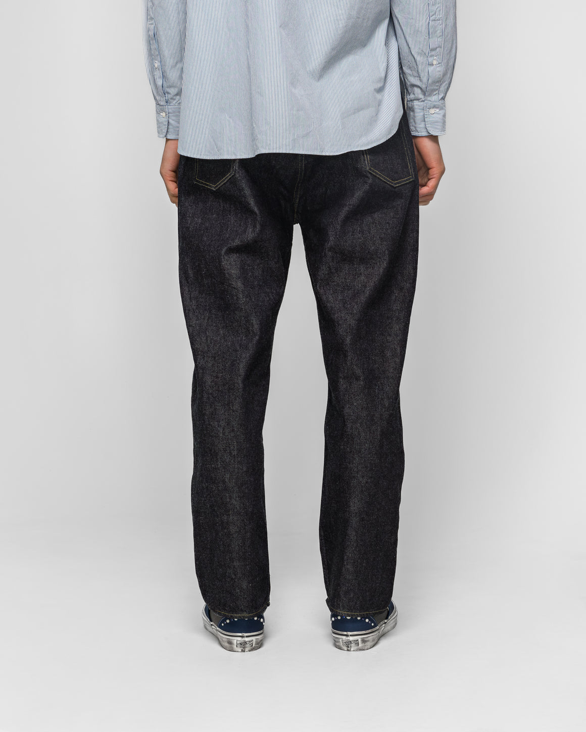 A.PRESSE - Washed Denim Wide Pants - One Wash - UP THERE