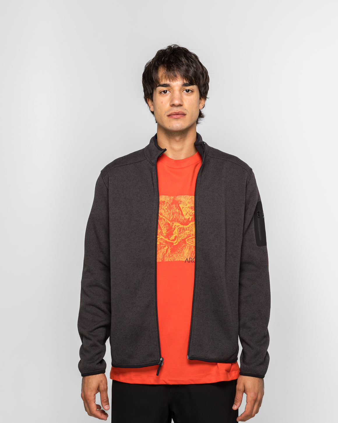 Arc'Teryx - Covert Cardigan - Black Heather II - UP THERE