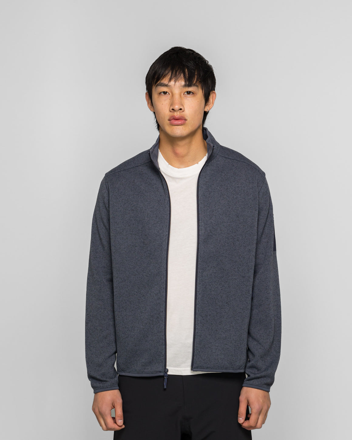 Arc'Teryx - Covert Cardigan - Dk Stratus Heather/Black - UP THERE