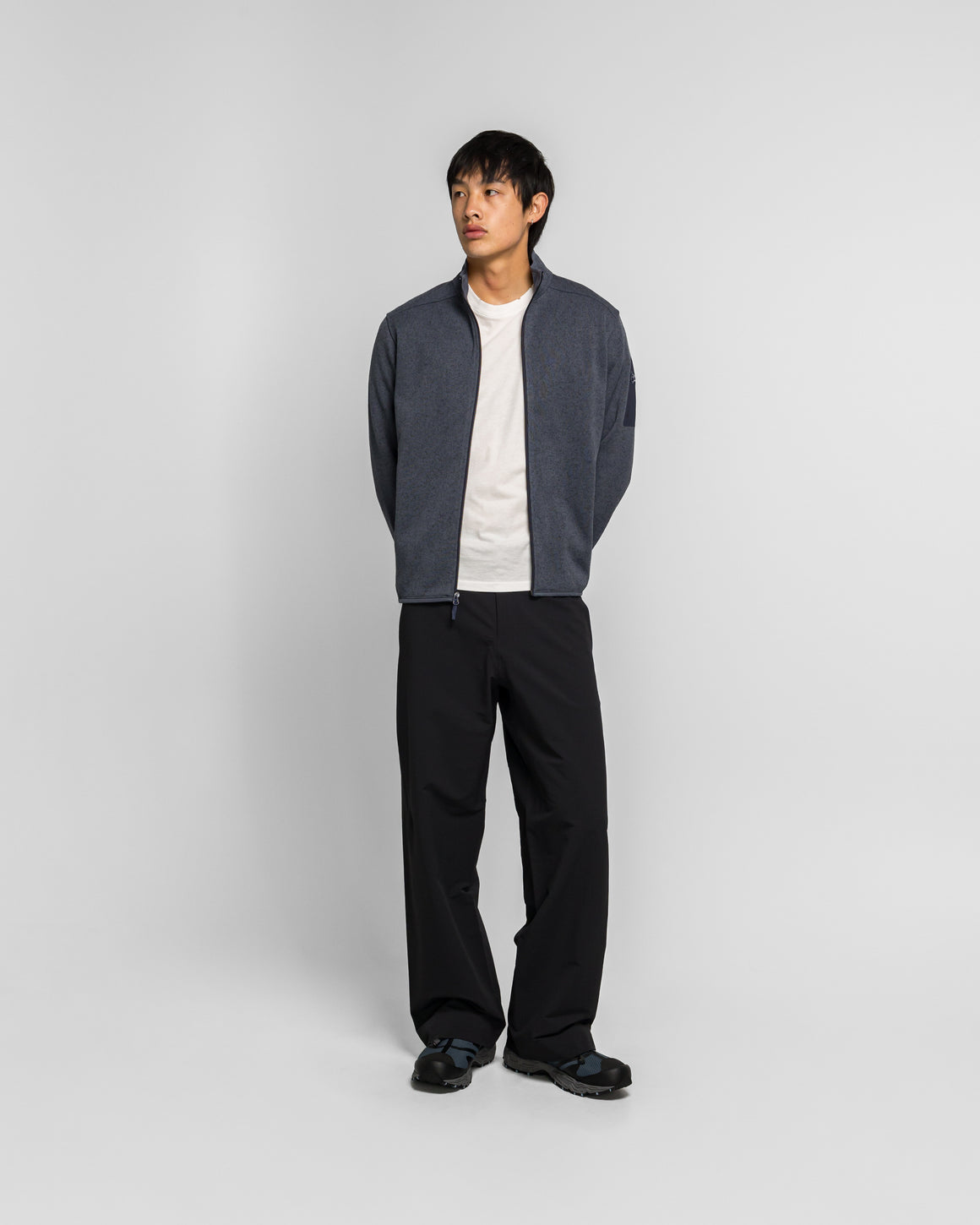 Arc'Teryx - Covert Cardigan - Dk Stratus Heather/Black - UP THERE