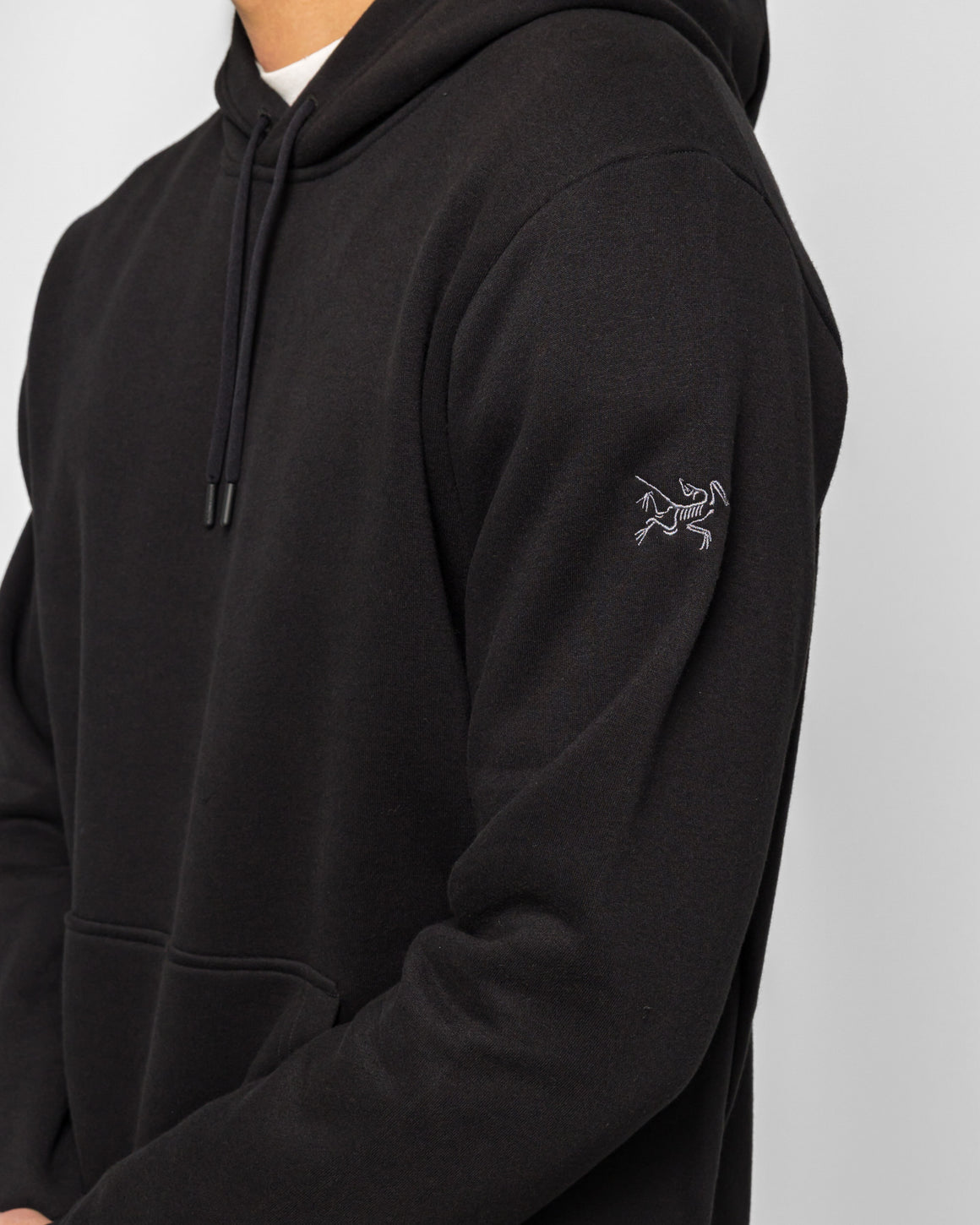 Arc'Teryx - Emblem Fleece Hoody - Black - UP THERE