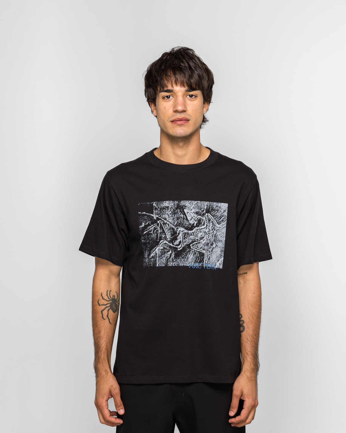 Arc'Teryx - Kragg Cotton Lithographica SS - Black - UP THERE