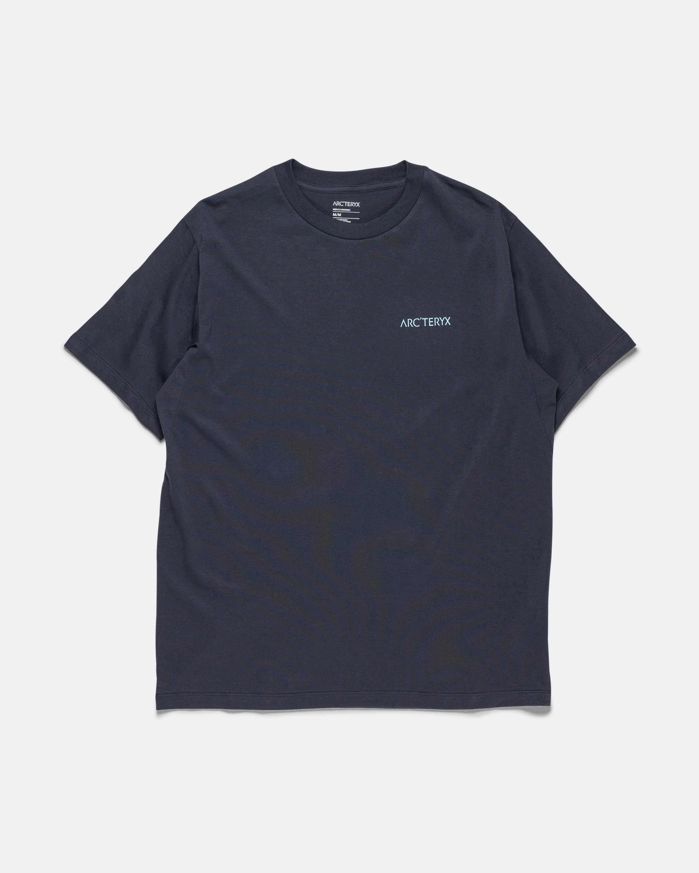Arc'Teryx - Mens Kragg SL Cotton Blurred Bird SS - Black Sapphire