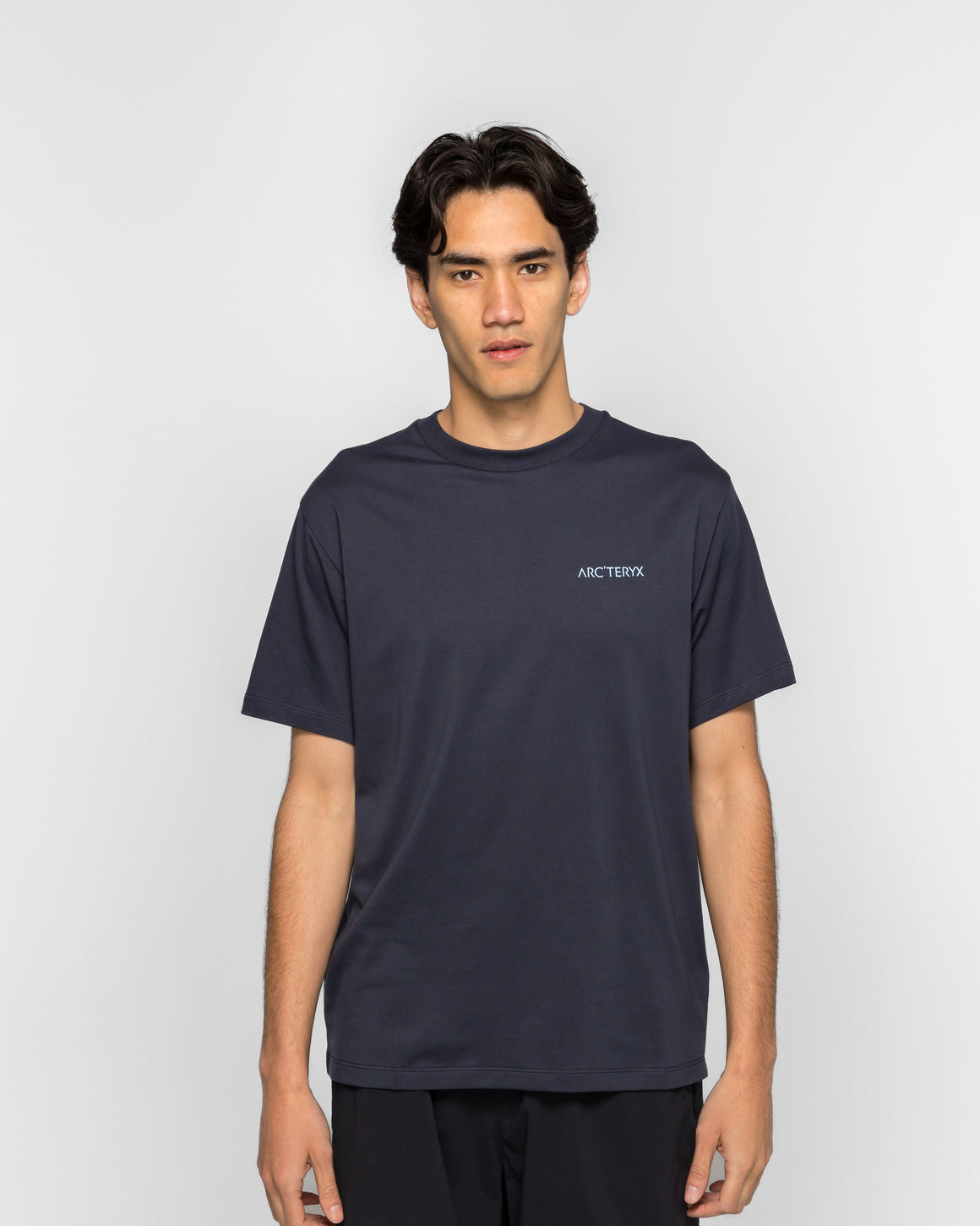 Arc'Teryx - Kragg SL Cotton Blurred Bird SS - Black Sapphire - UP THERE