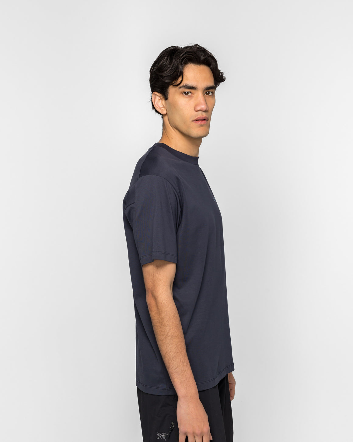 Arc'Teryx - Kragg SL Cotton Blurred Bird SS - Black Sapphire - UP THERE