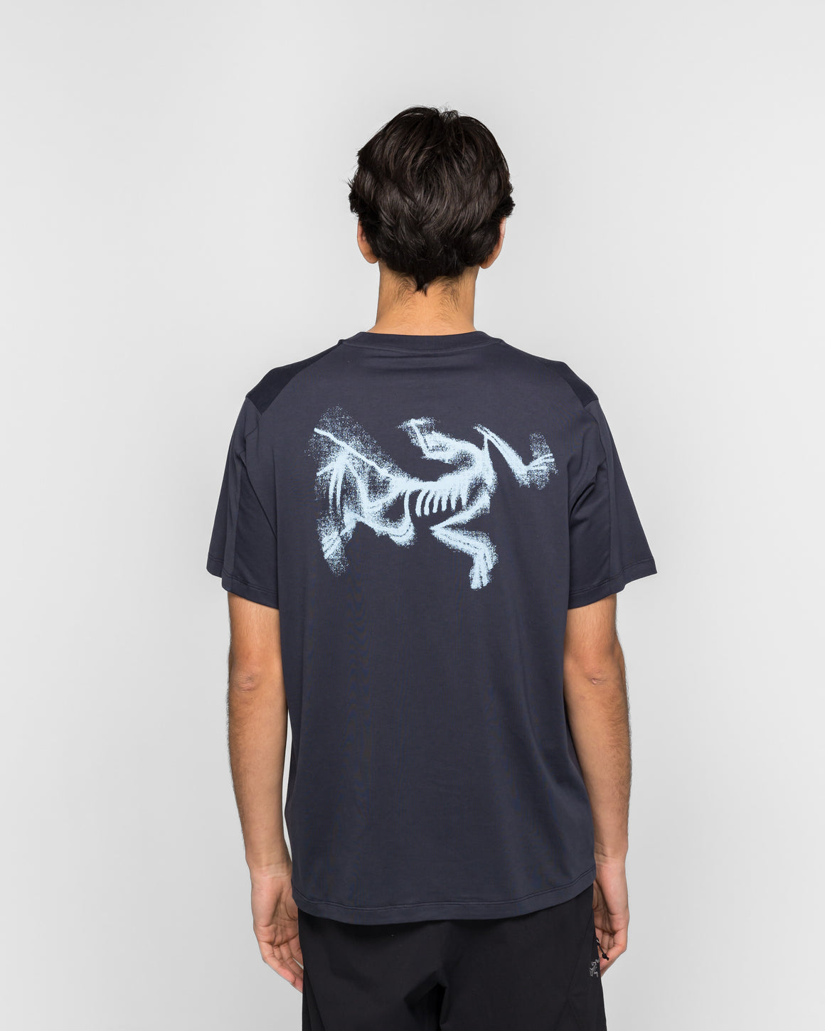 Arc'Teryx - Kragg SL Cotton Blurred Bird SS - Black Sapphire - UP THERE
