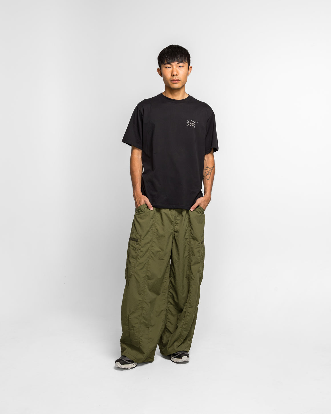 Arc'Teryx - Kragg SL Cotton SS - Black - UP THERE