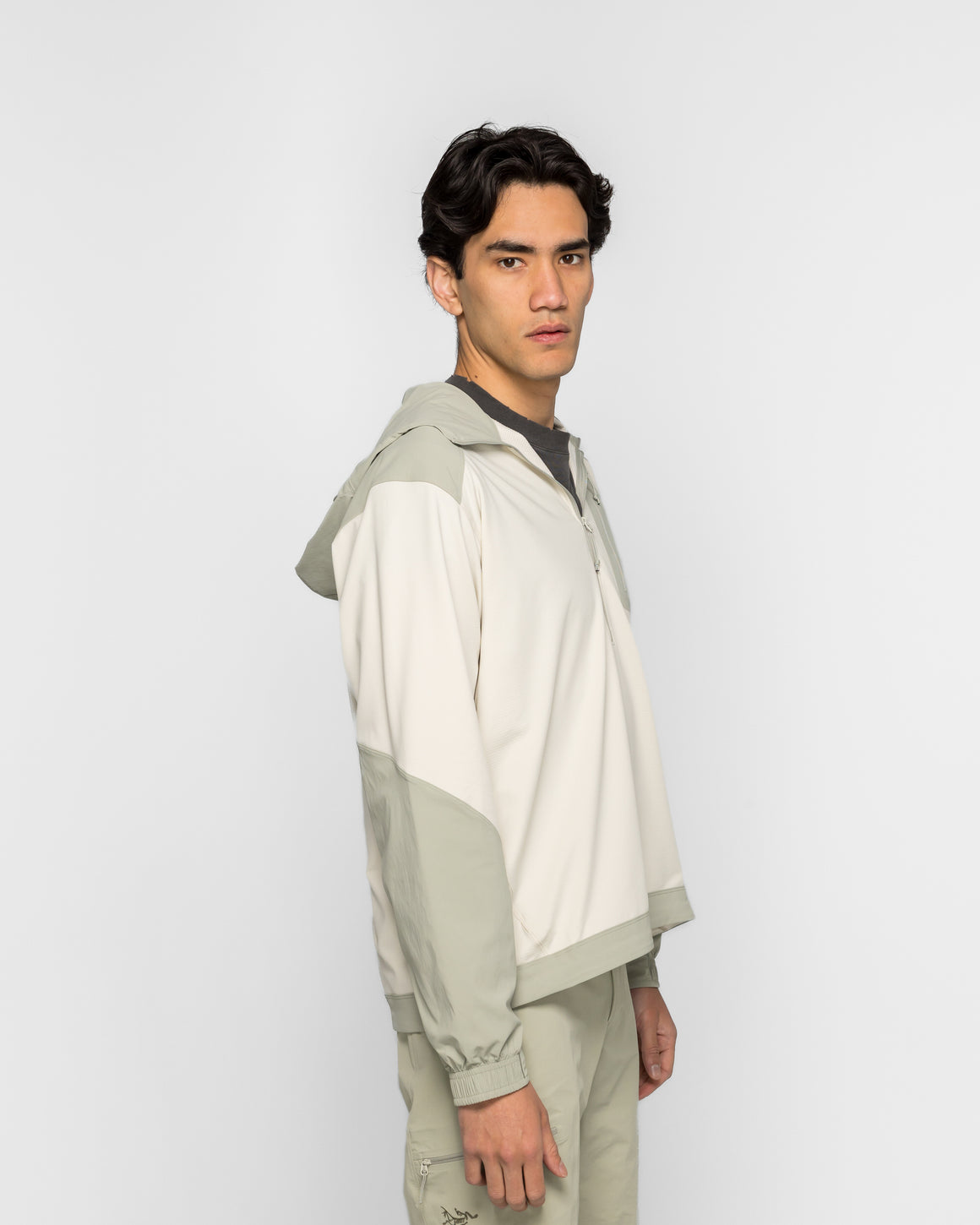 Arc'Teryx - Mens Konseal SL Pullover Hoody - Sea Salt/Habitat - UP THERE
