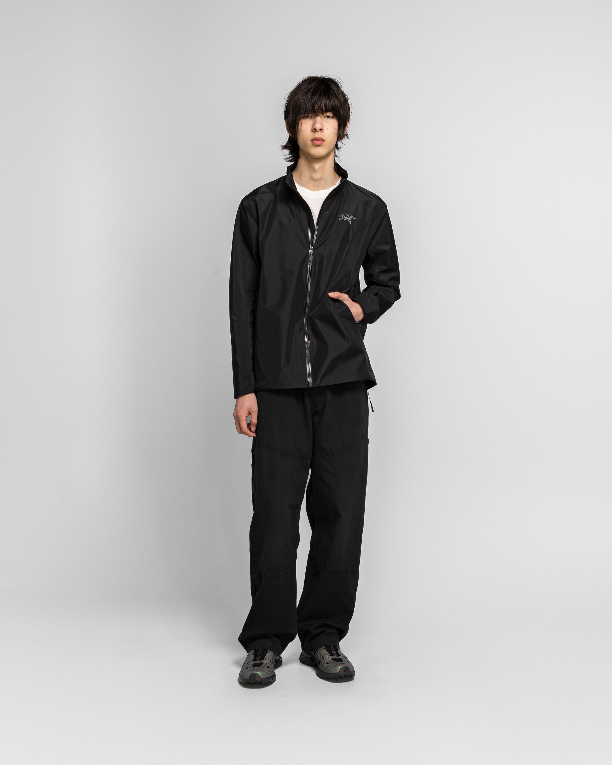 Arc'teryx SOLANO JACKET ブラック サイズ L Arc'Teryx - Solano Jacket - Black | UP THERE