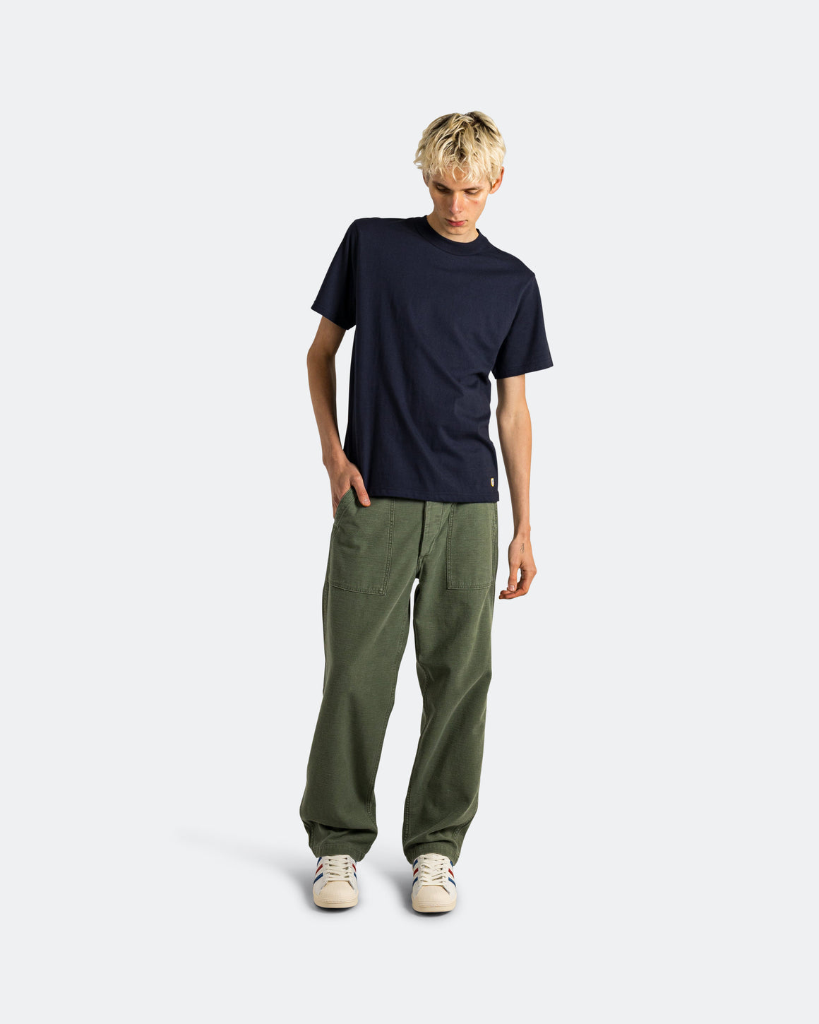 Armor Lux - Heritage Callac T-Shirt - Navy - UP THERE