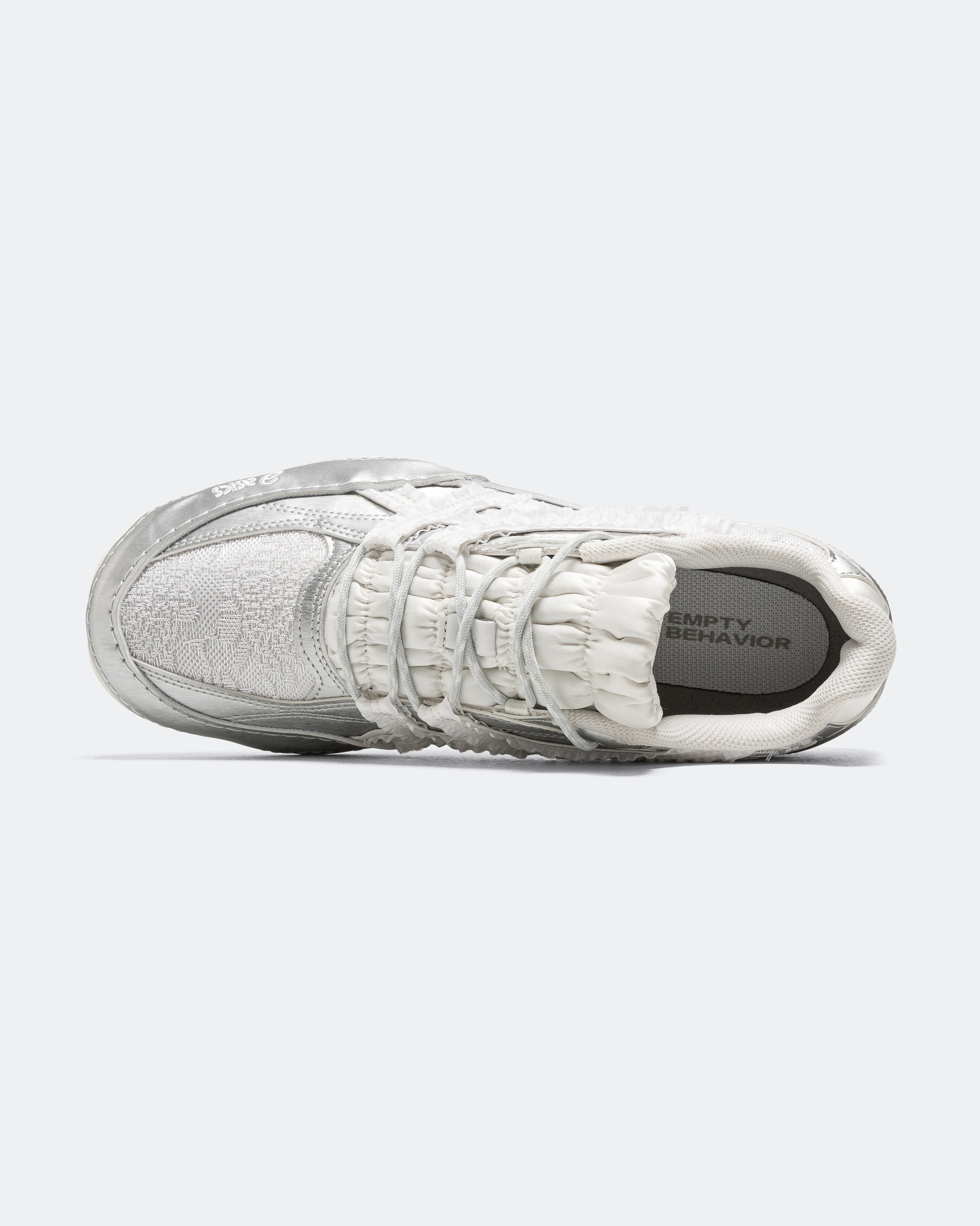 Asics - Hypersync x Empty Behvaiour - White/Pure Silver | UP THERE