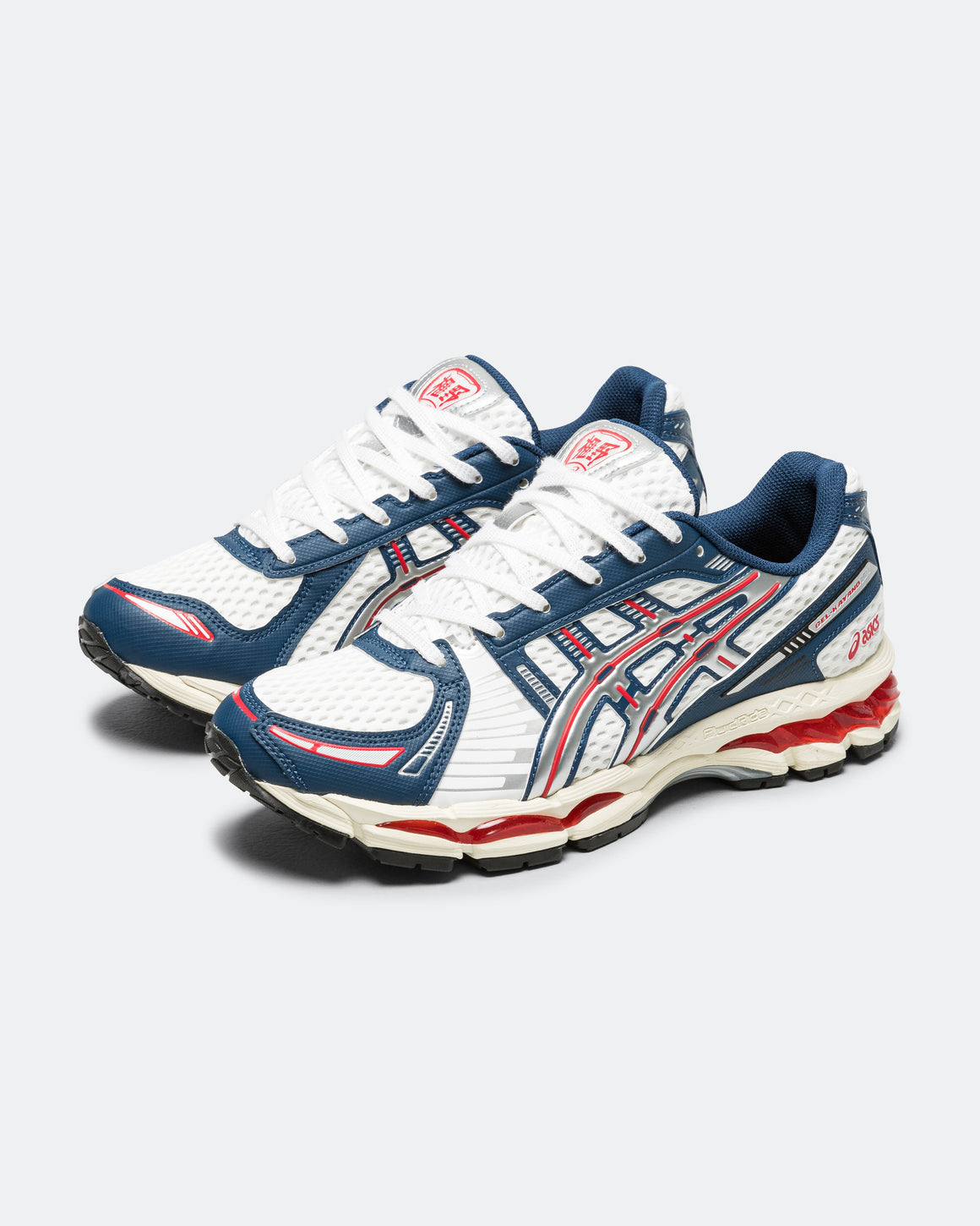 Asics - GEL-Kayano 12.1 - White/Independence Blue - UP THERE