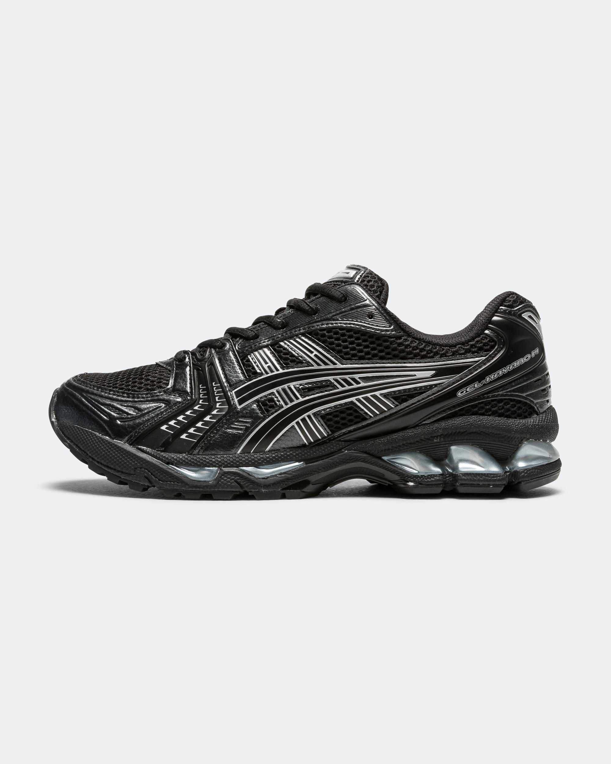 ASICS GEL-Kayano 14 - Black/Pure Silver | UP THERE