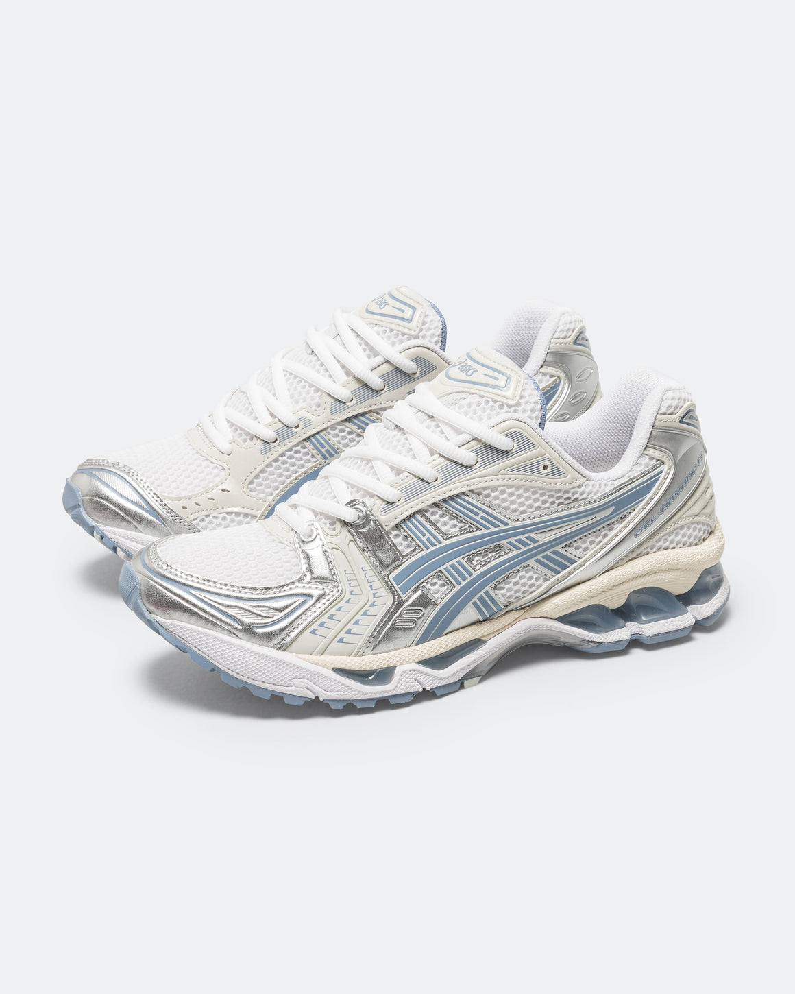 Asics - GEL-Kayano 14 - White/Light Navy - UP THERE