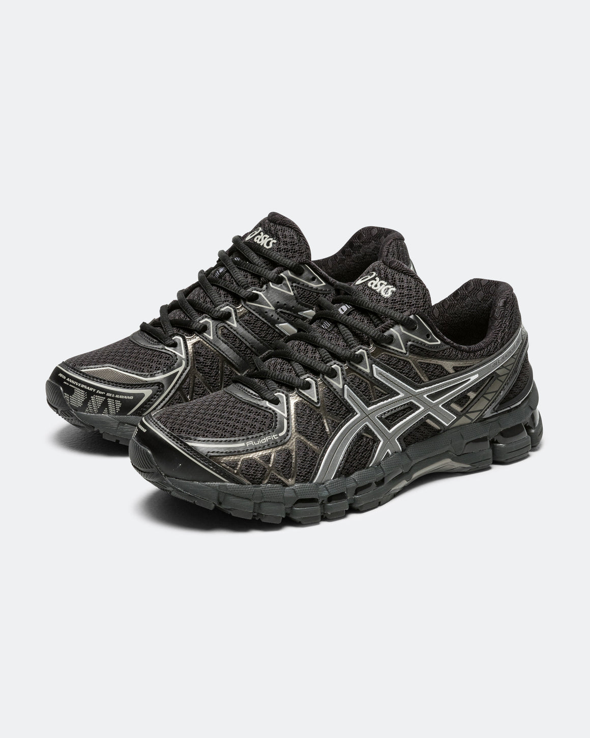 Asics - GEL-Kayano 20 - Black/Clay Grey - UP THERE