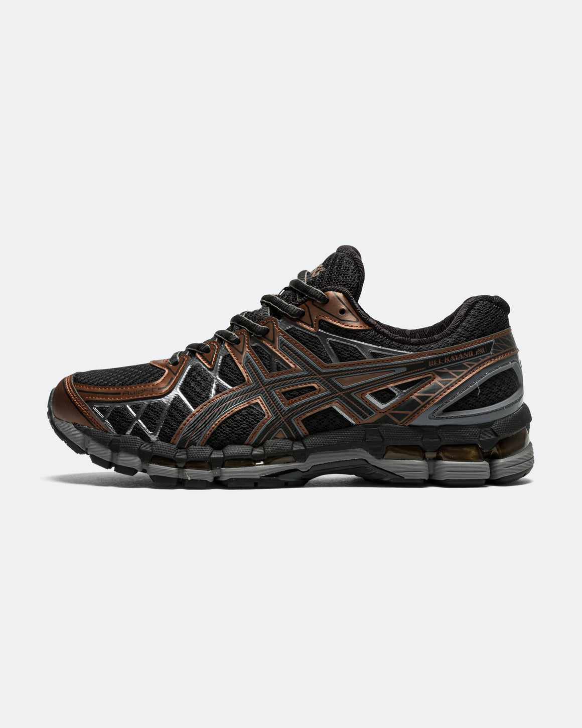Asics - GEL-Kayano 20 - Black/Reddish Brown - UP THERE