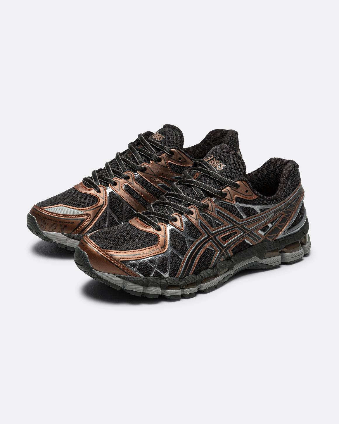 Asics - GEL-Kayano 20 - Black/Reddish Brown - UP THERE