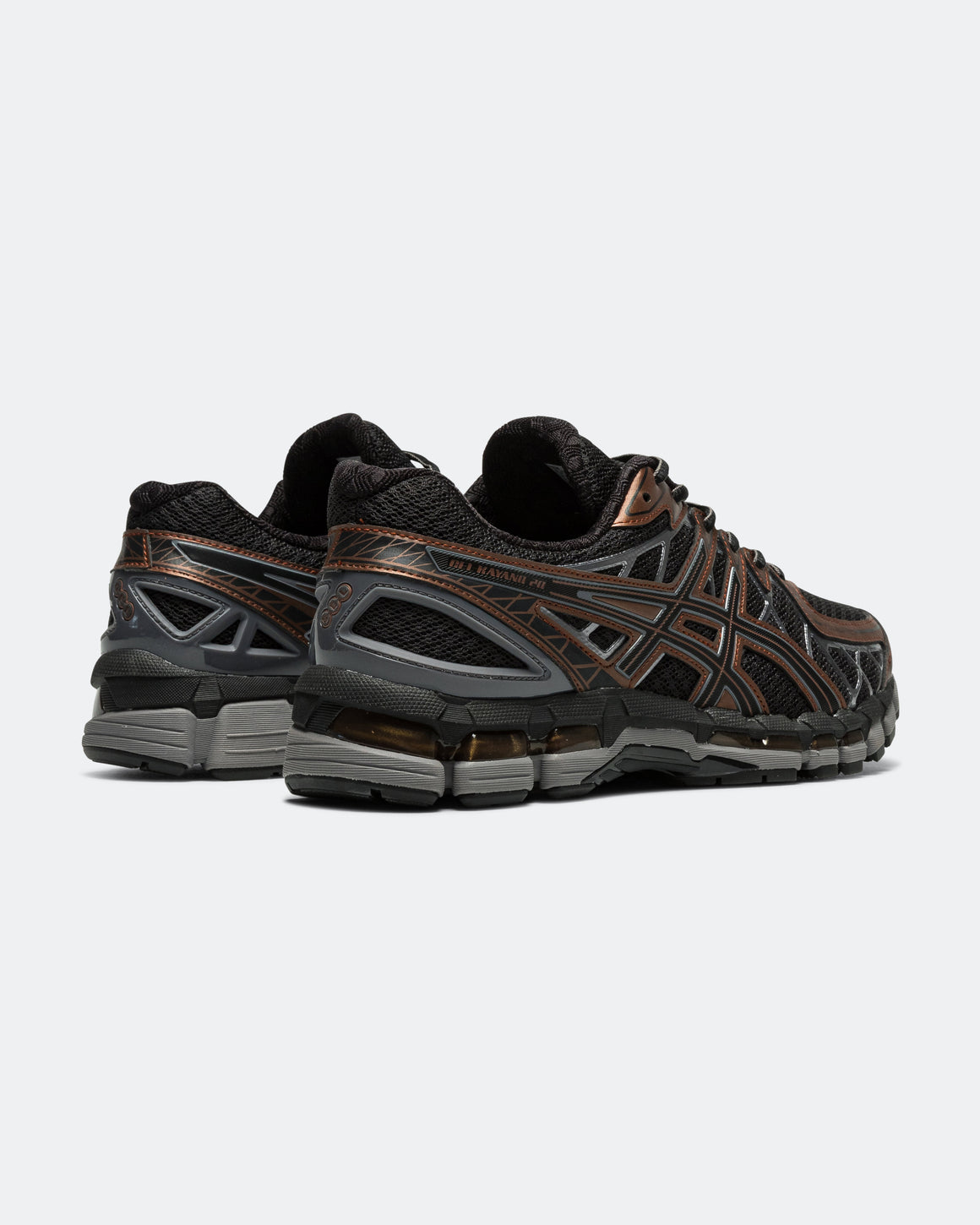 Asics - GEL-Kayano 20 - Black/Reddish Brown - UP THERE