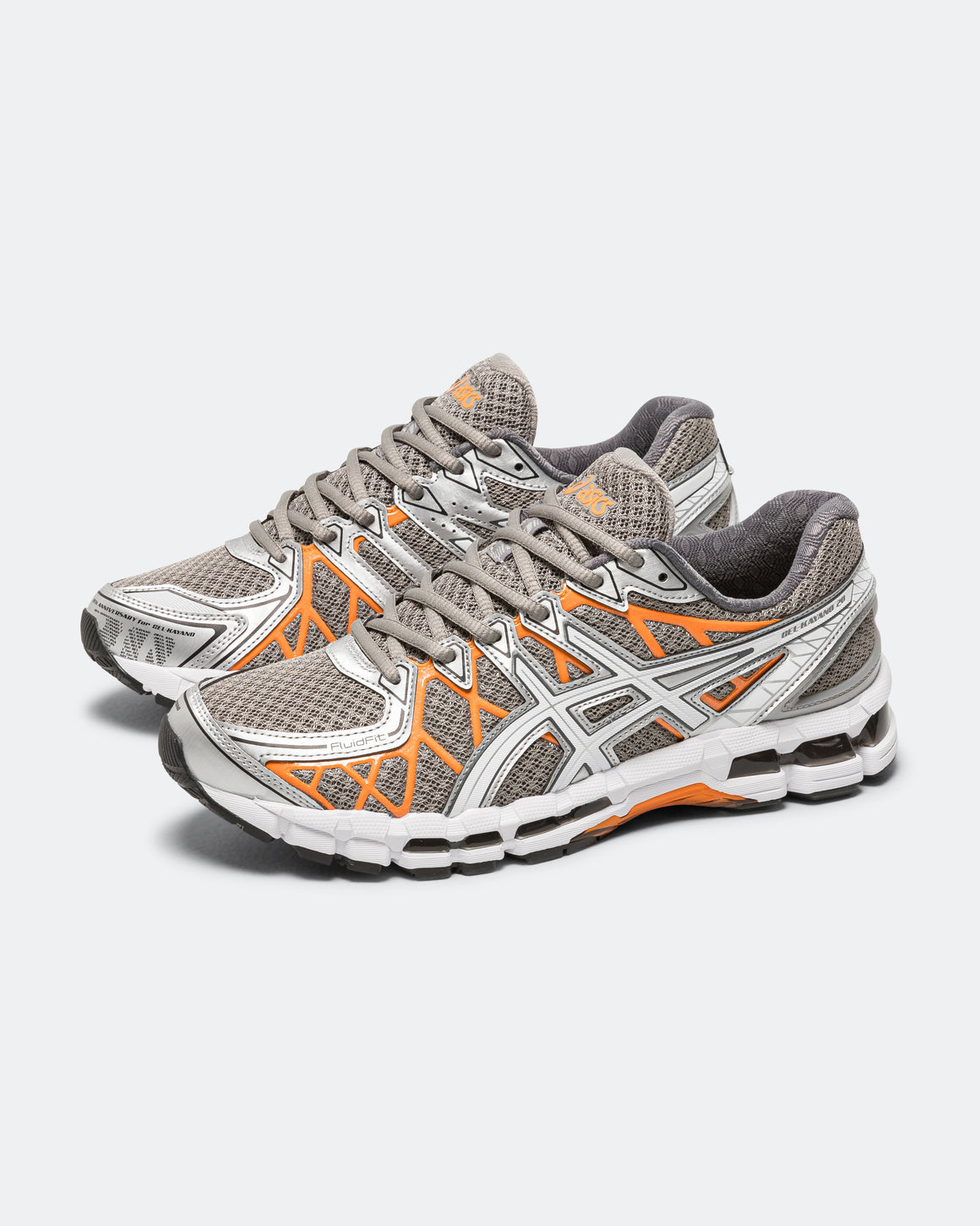 Asics - GEL-Kayano 20 - Clay Grey/White - UP THERE