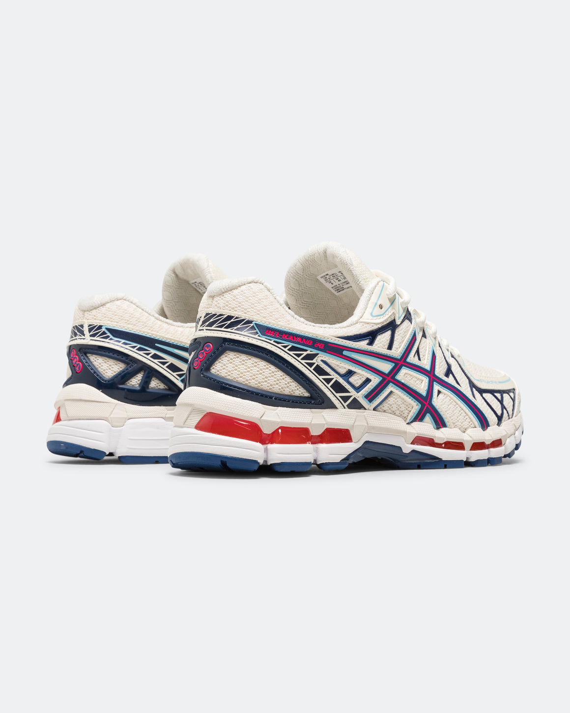 Asics - GEL-Kayano 20 - Cream/Deep Marine - UP THERE