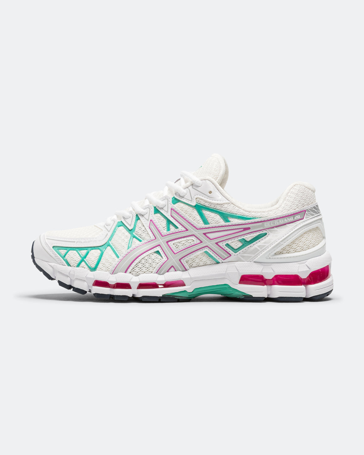 Asics - GEL-Kayano 20 - White/Aurora Green - UP THERE