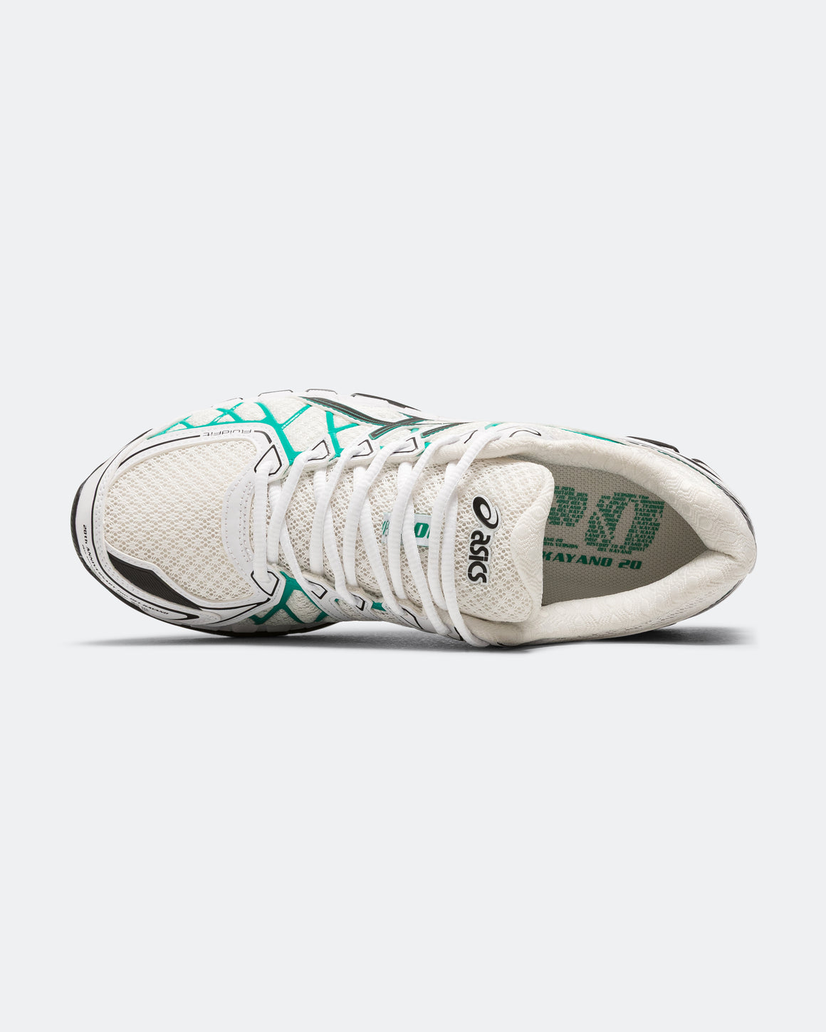 Asics - GEL-Kayano 20 - White/Edamame Green - UP THERE