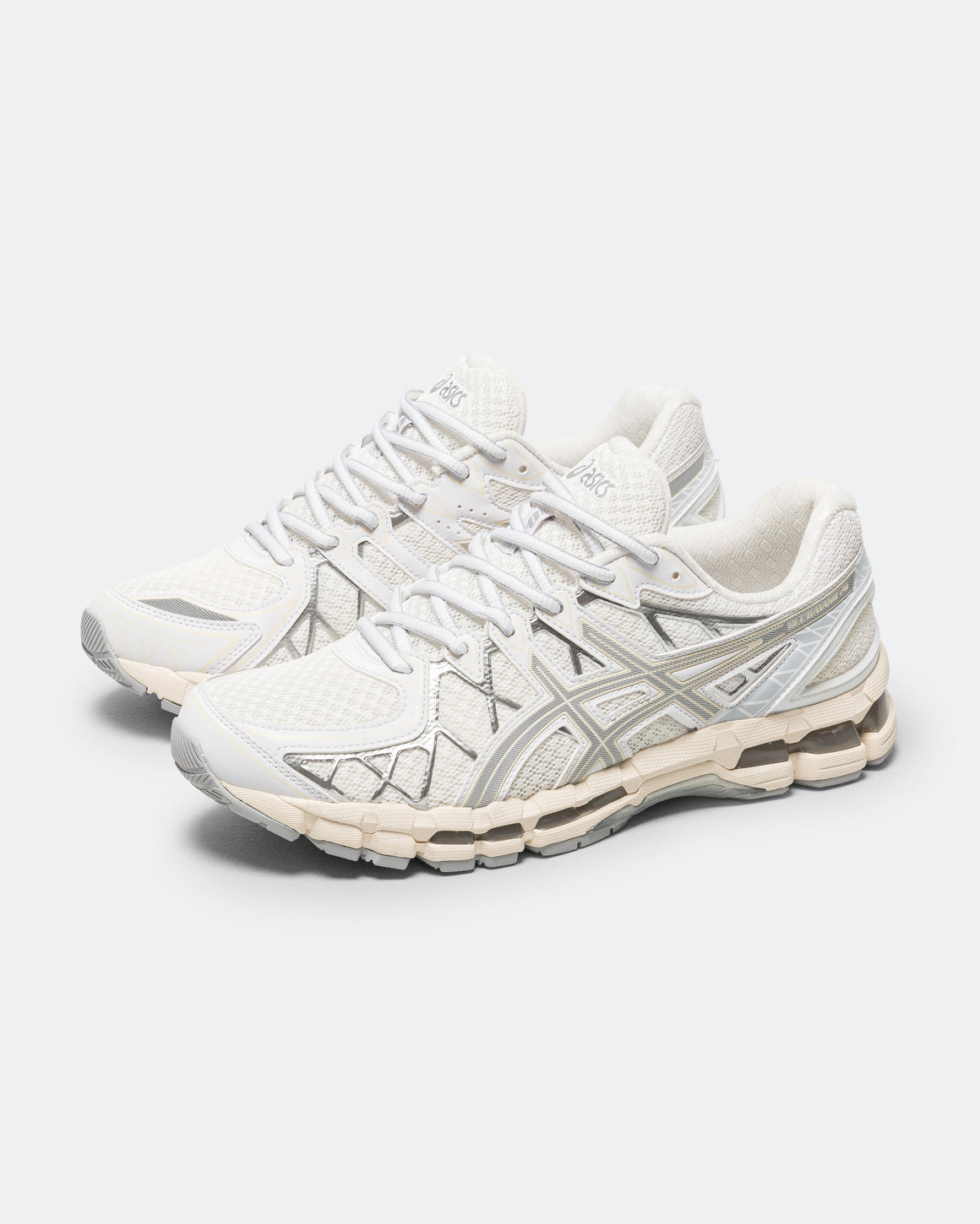 Asics - GEL-Kayano 20 - White/Pure Silver - UP THERE