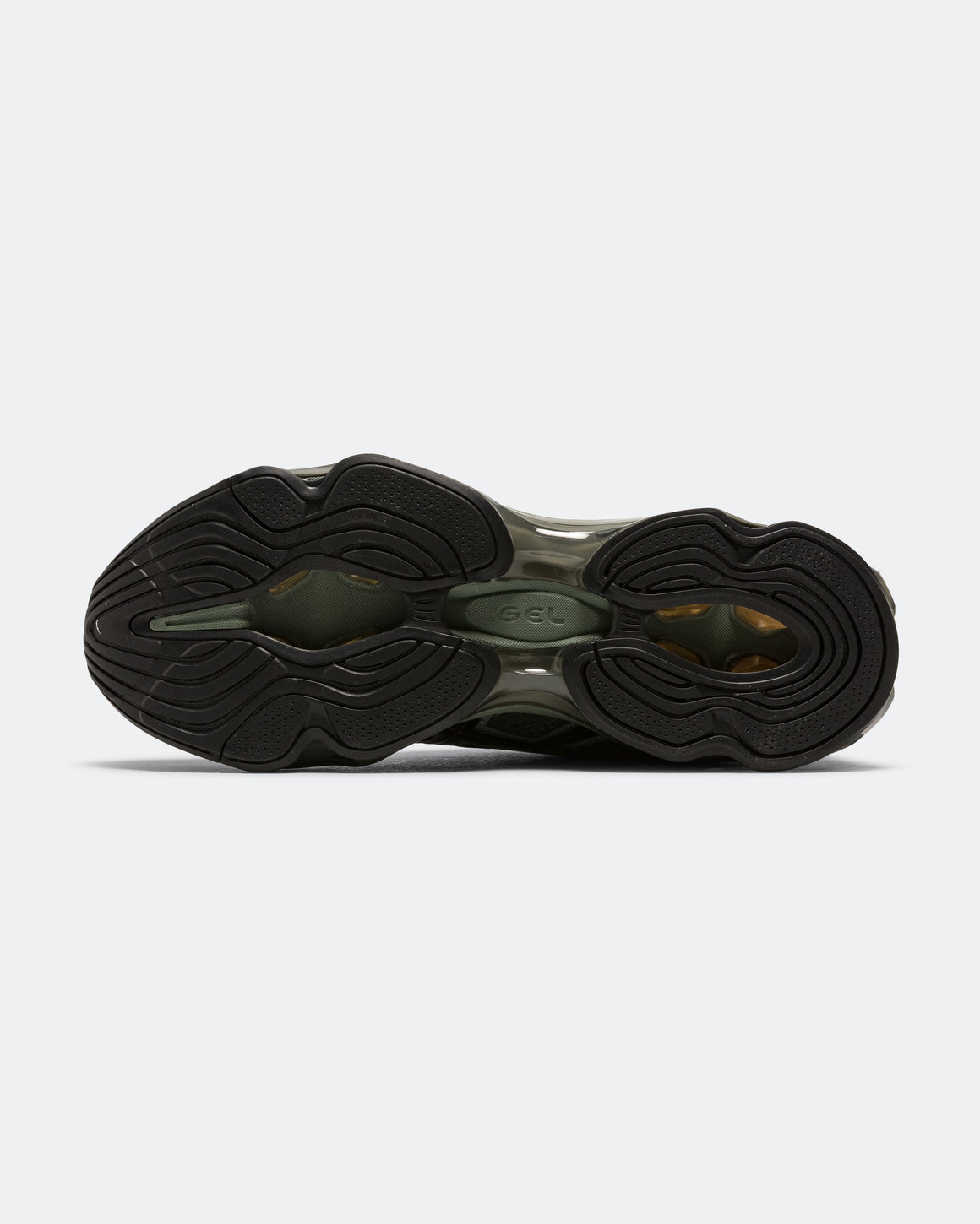 Asics - GEL-Kinetic 2.0 - Obsidian Grey/Olive Canvas - UP THERE