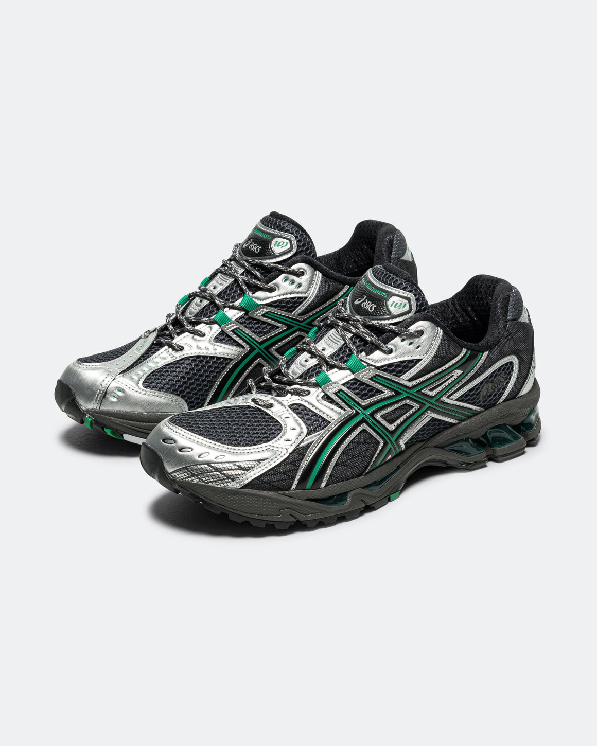 Asics - GEL-Nimbus 10.1 - Obsidian Grey/Green Basil - UP THERE