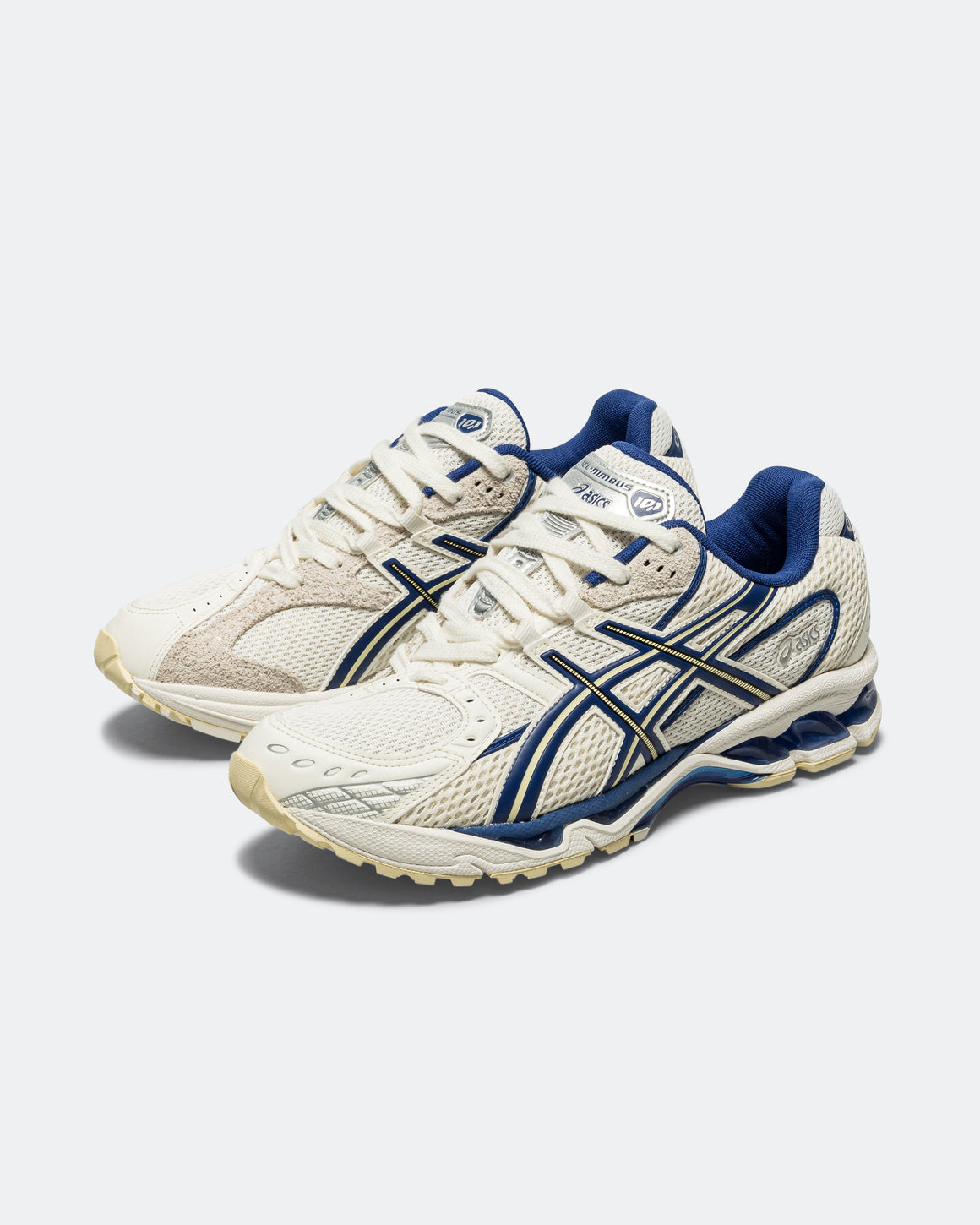 Asics - Gel-Nimbus 10.1 x END. - Snow White/Sodalite Blue - UP THERE