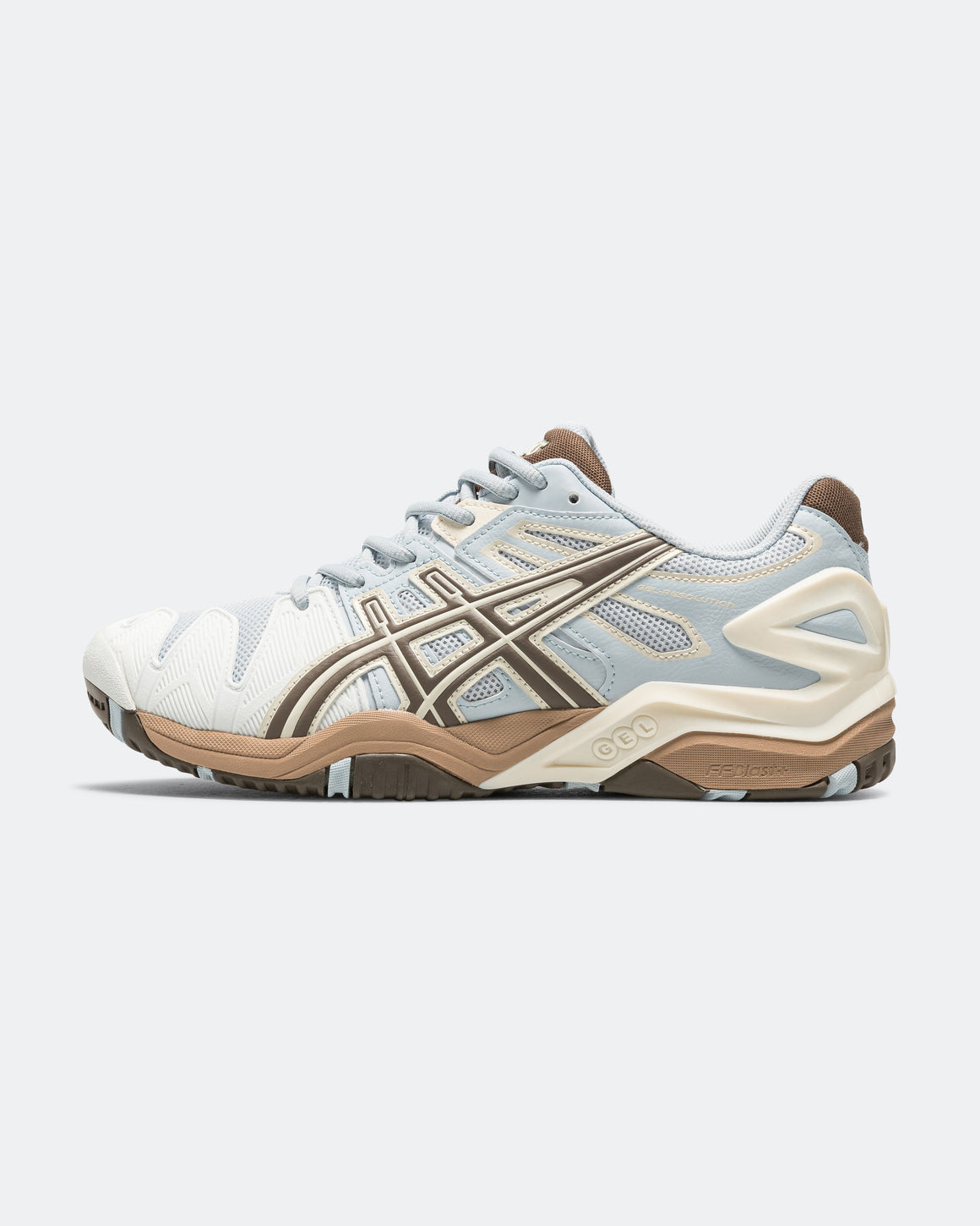 Asics - GEL-Resolution 5 - Storm Cloud/Sepia Brown - UP THERE