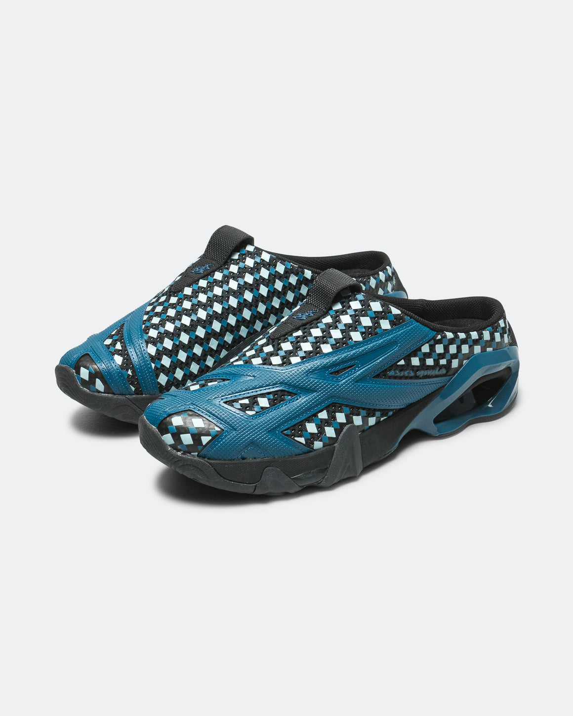 靴 ASICS GEL-STYRAX 27cm Graphite Grey/Teal Asics - GEL-Styrax - Graphite Grey/Teal | UP THERE