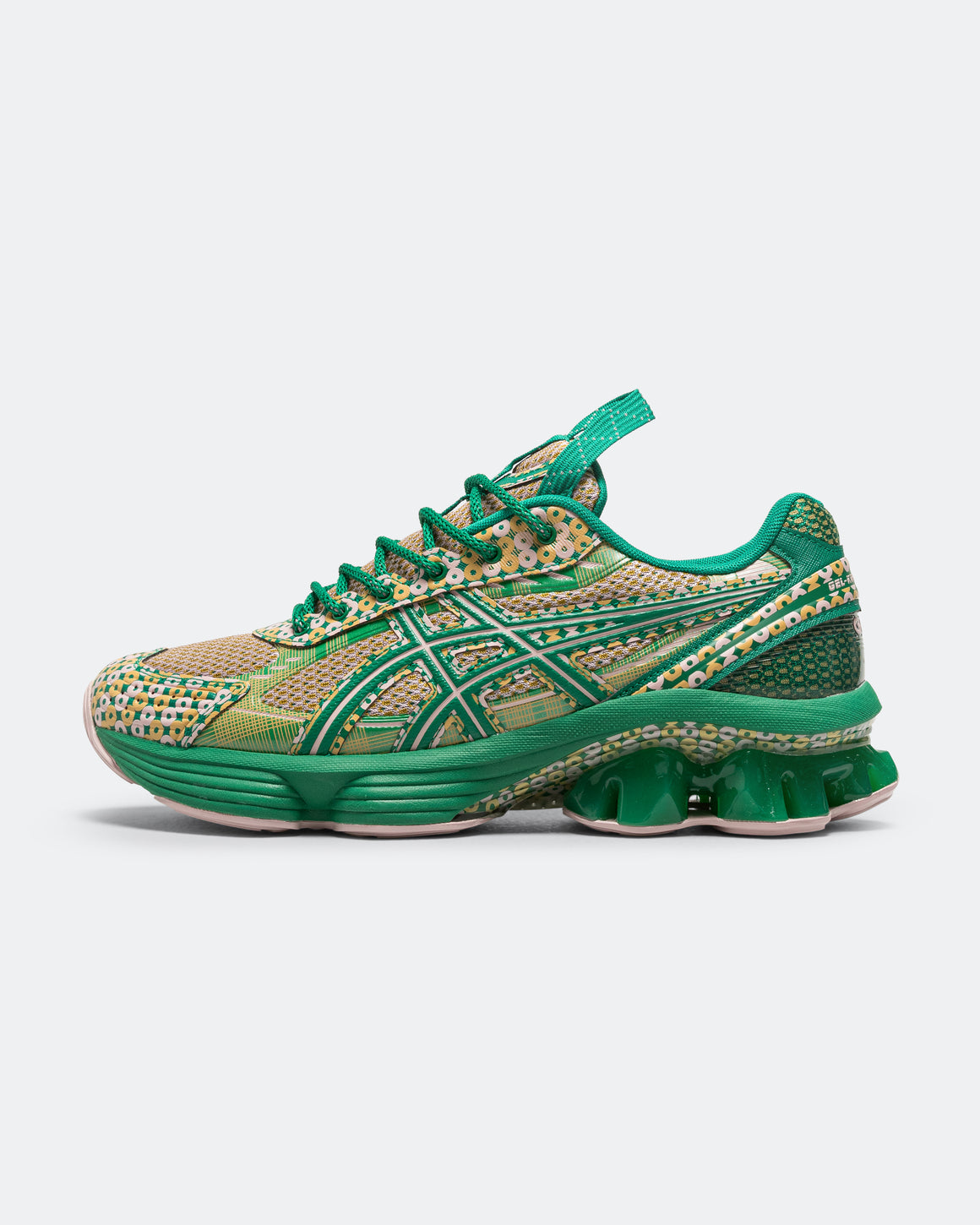 Asics - US7-S GEL-Kinetic Fluent - Watershed Rose/Kale - UP THERE