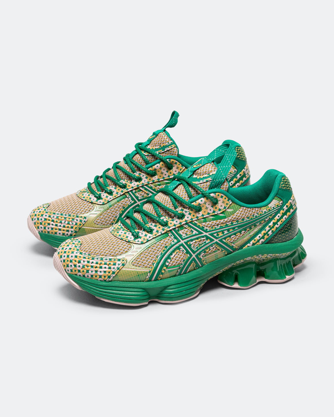 Asics - US7-S GEL-Kinetic Fluent - Watershed Rose/Kale - UP THERE
