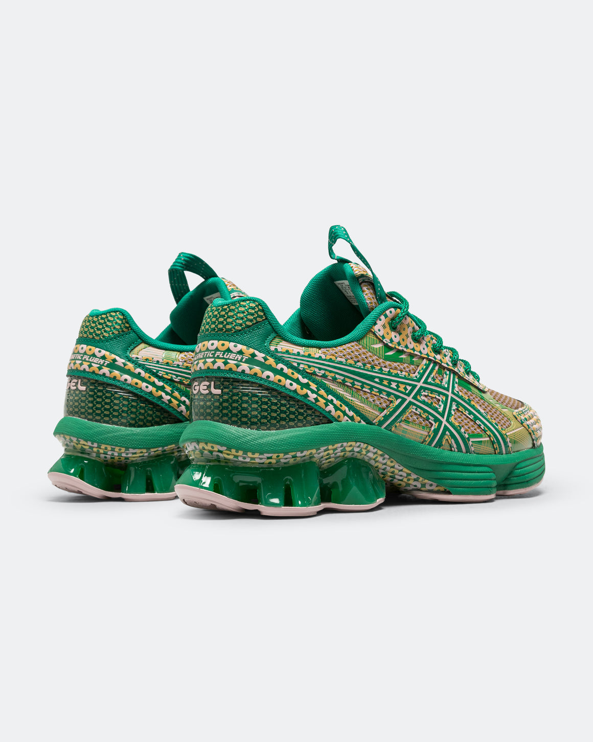 Asics - US7-S GEL-Kinetic Fluent - Watershed Rose/Kale - UP THERE