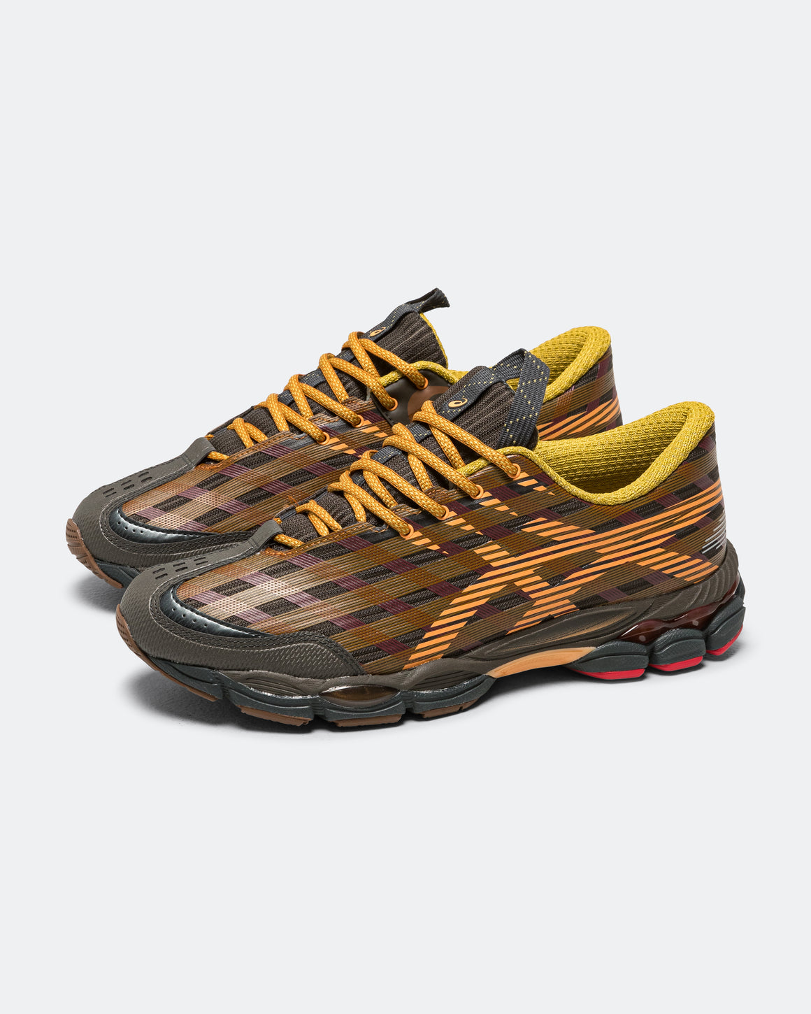 Asics - US8-S GEL-SJ33 - Black Coffee/Orange Lily - UP THERE