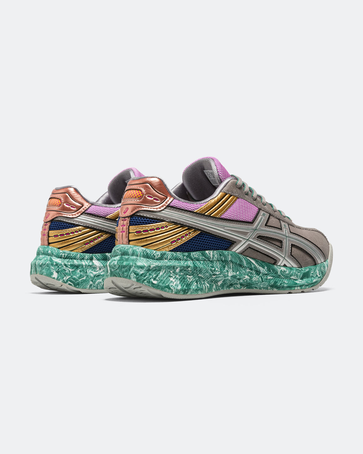 Asics - Womens LSAYA FF II - Clay Green/Jasper Green - UP THERE