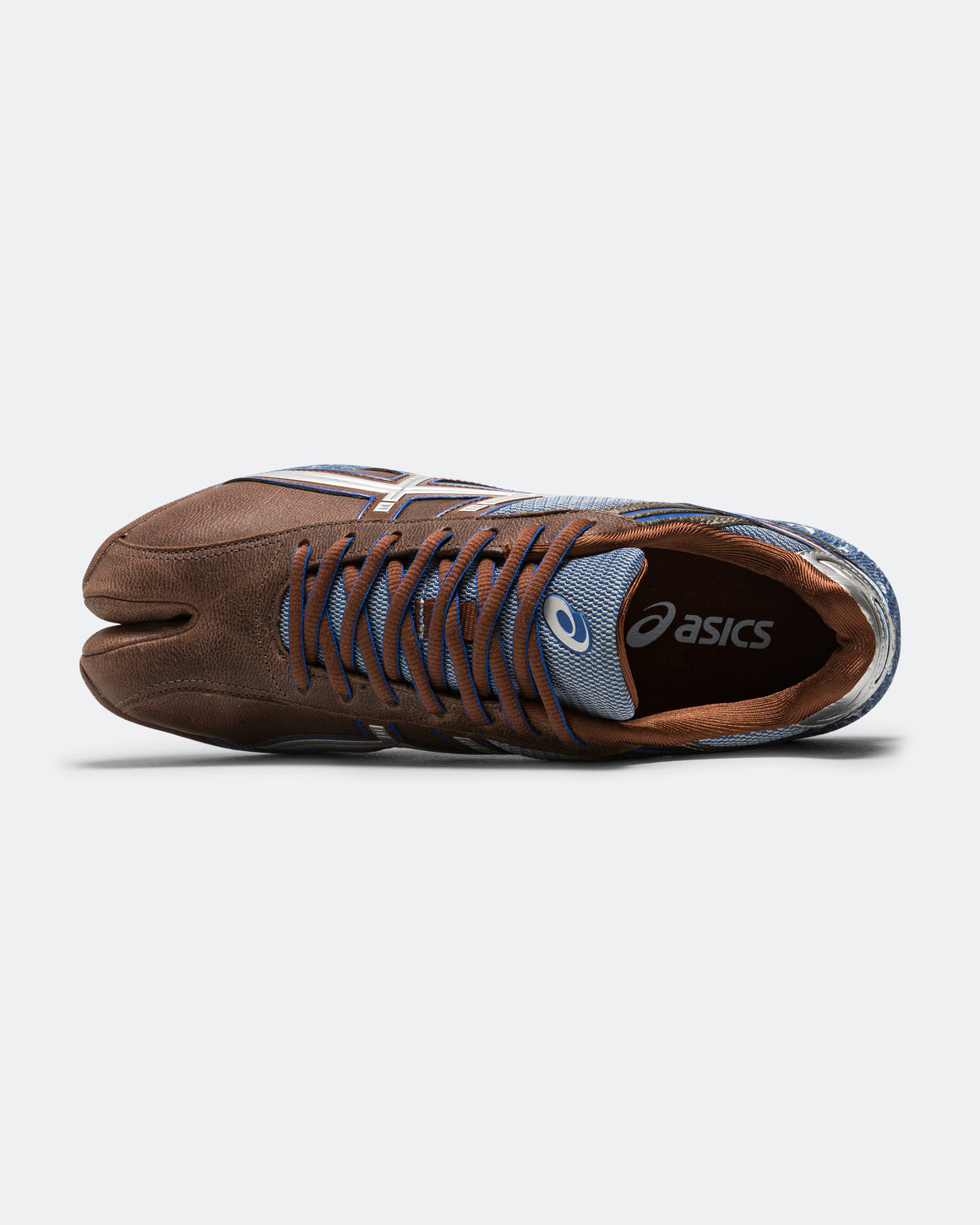 Asics - Womens LSAYA FF II - Reddish Brown/Asics Blue - UP THERE