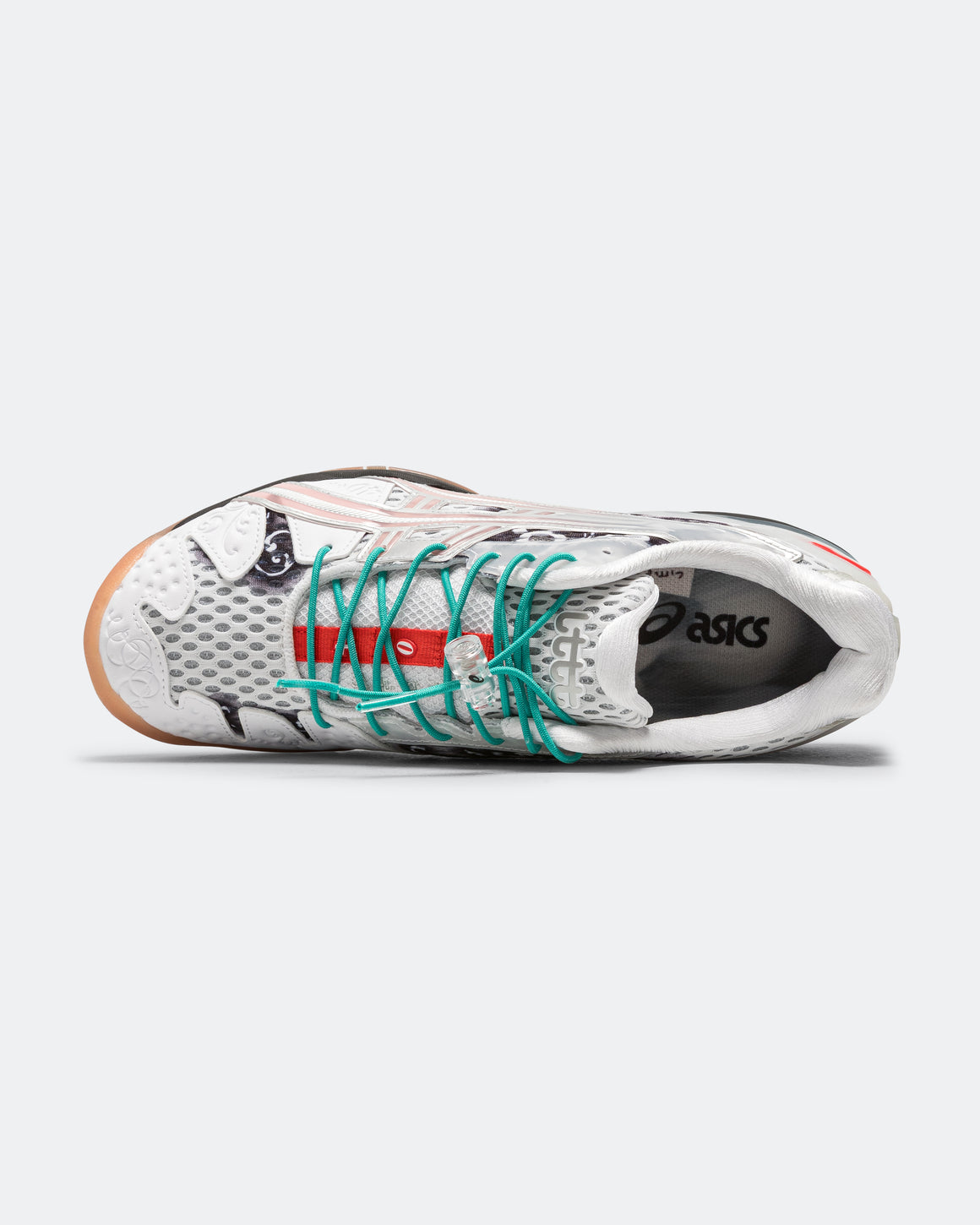 Asics - GEL-Resolution 5 x LTTT - White/Red - UP THERE
